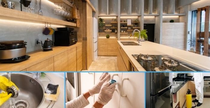 Cách khử mùi gián trong tủ bếp