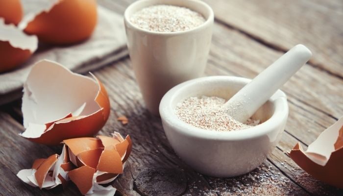 cách làm bột từ vỏ trứng