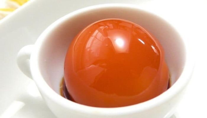Trứng ngâm xì dầu của người Nhật