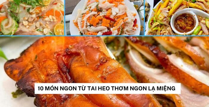 món ngon từ tai heo